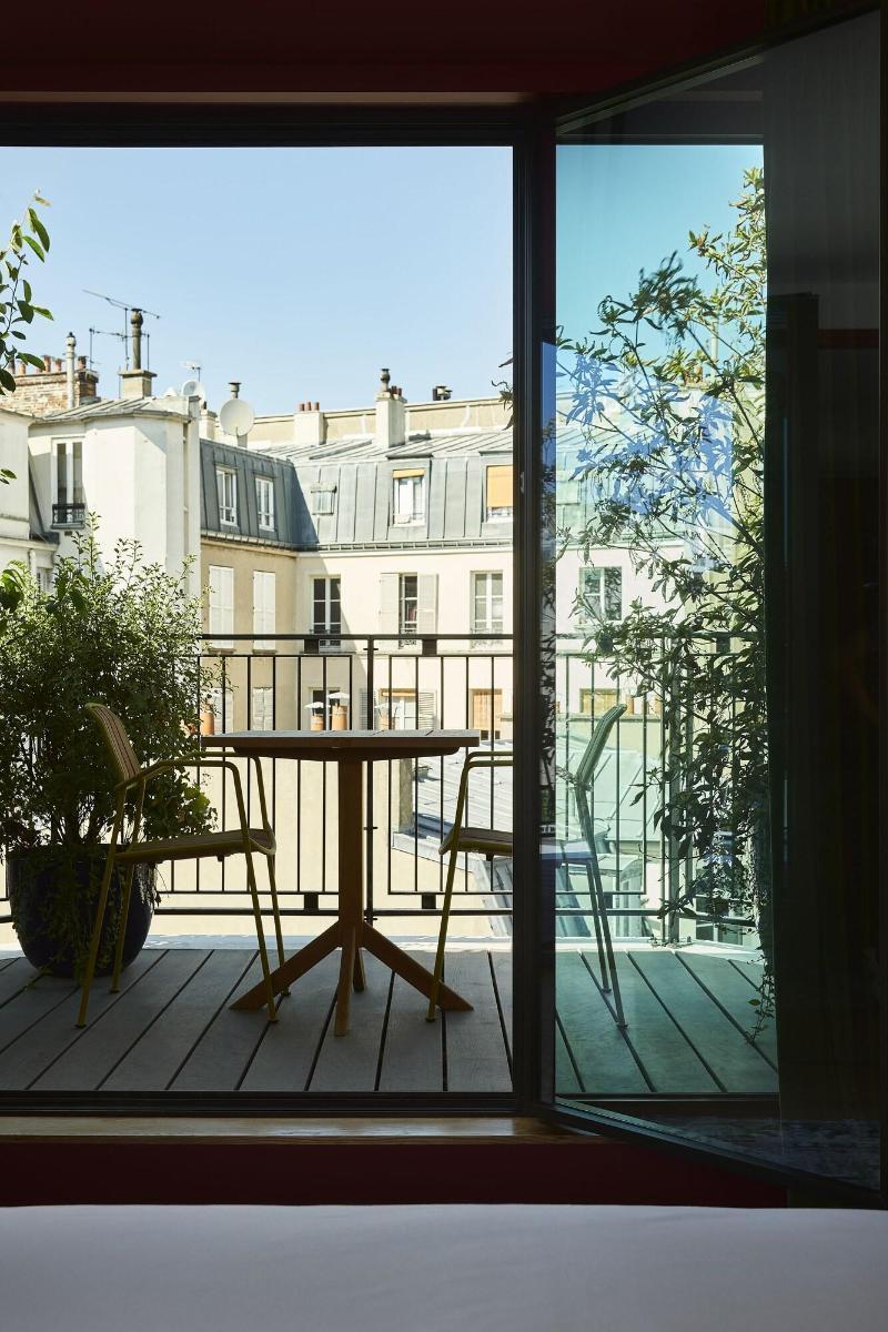 Hotel Le Ballu Parijs Buitenkant foto