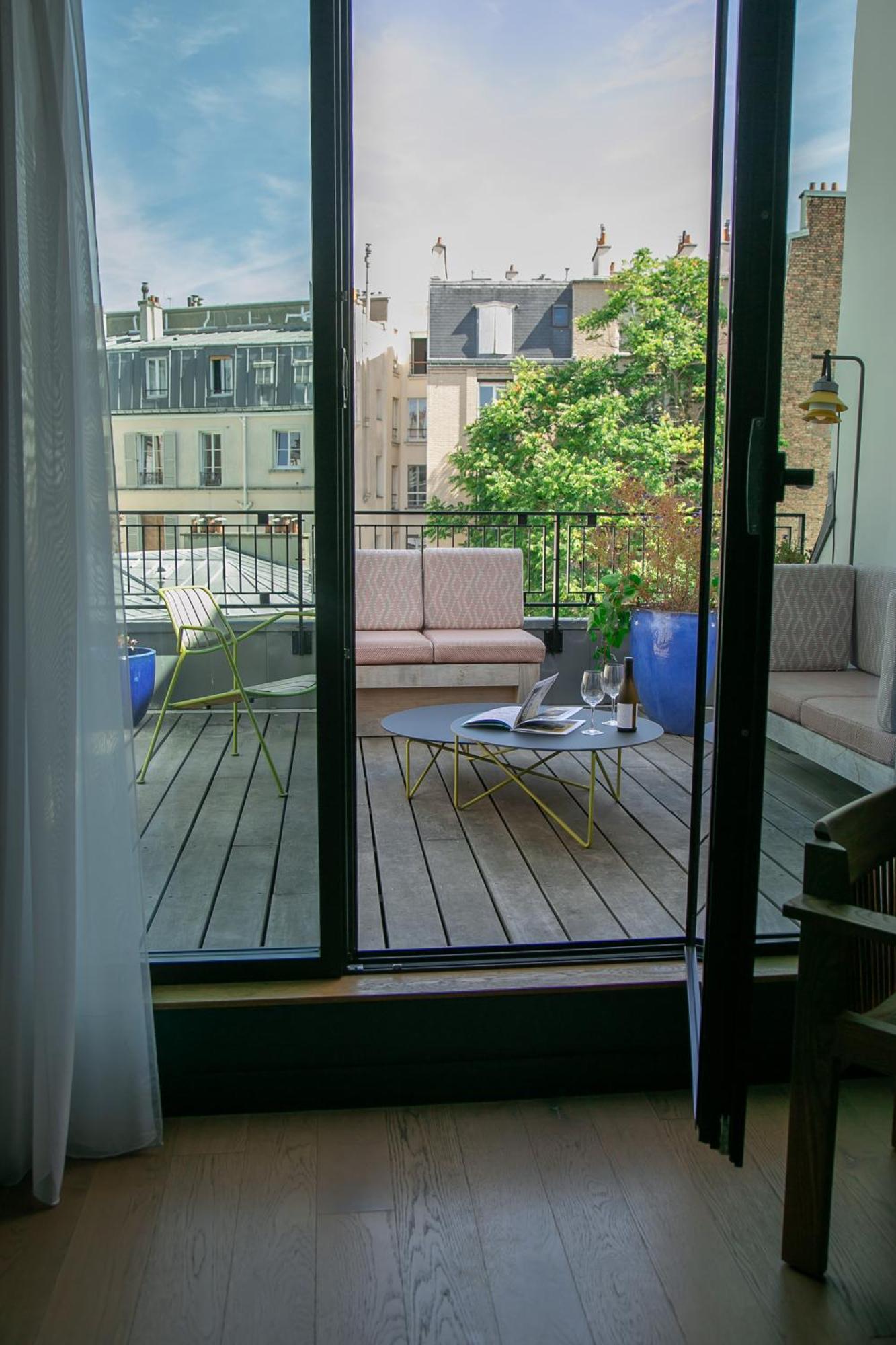 Hotel Le Ballu Parijs Buitenkant foto